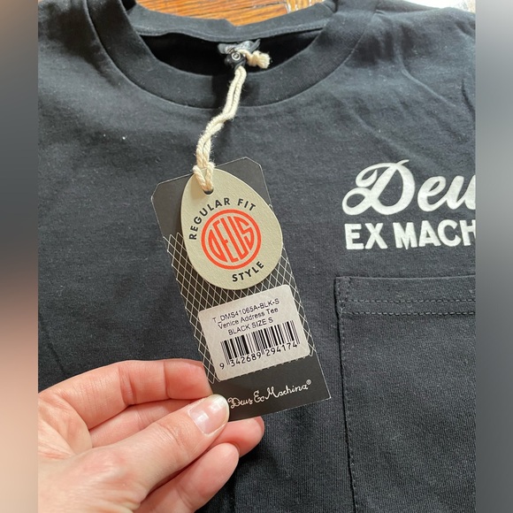 Deus Ex Machina black pocket tee - Size S - Picture 4 of 5